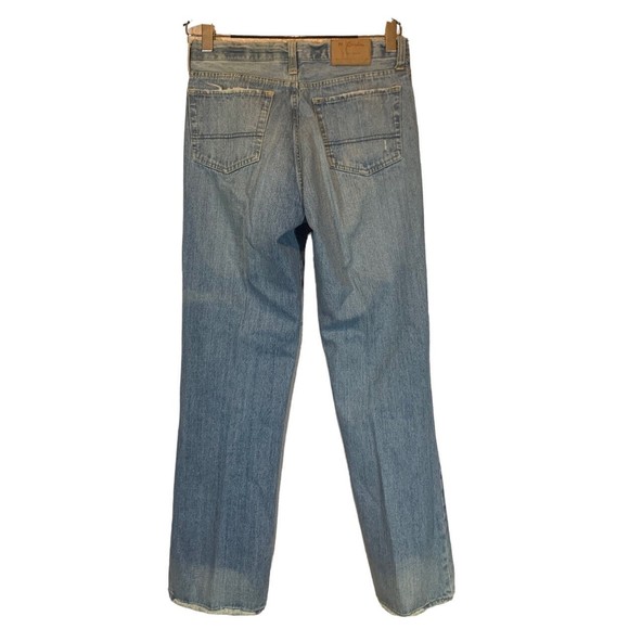 M Gordon 1998 Men's Cotton Bootcut 5 Pocket Blue Denim Jeans-sz 32x32 - Picture 1 of 6